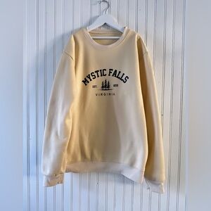 Mystic Falls Virginia Crewneck Sweatshirt. M